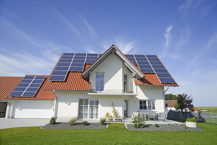 Modern Home Solar Installation